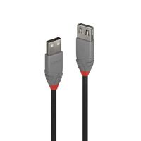 Lindy 2m USB2 A Ext Cable AL G