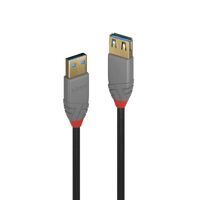 Lindy 1m USB3 A Ext Cable AL