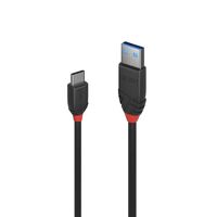 Lindy 1m USB C-A  3A Cable BL
