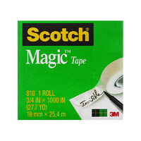 Scotch Mag Tape 810-4 19mm Pk4
