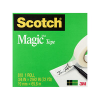 Scotch Magic Tape 810 19mm Bxd