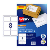 Avery IP Label J8165 8Up Pk50