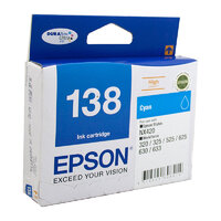 Epson 138 Cyan Ink Cart