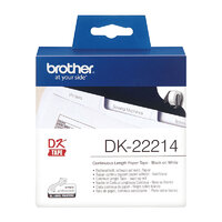 Brother DK22214 White Roll