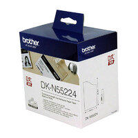 Brother DKN55224 White Roll