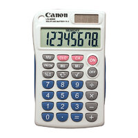Canon LS330H Calculator
